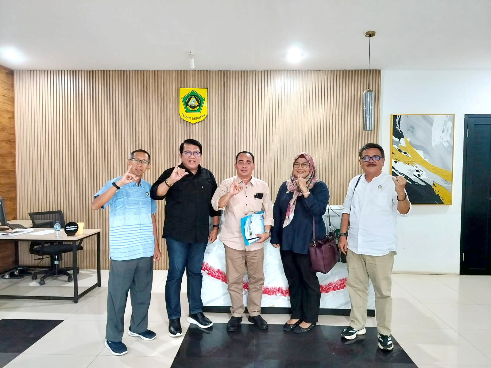 Audiensi ke Kantor Dispora Kabupaten Bogor dalam rangka kerjasama Program Pendidikan